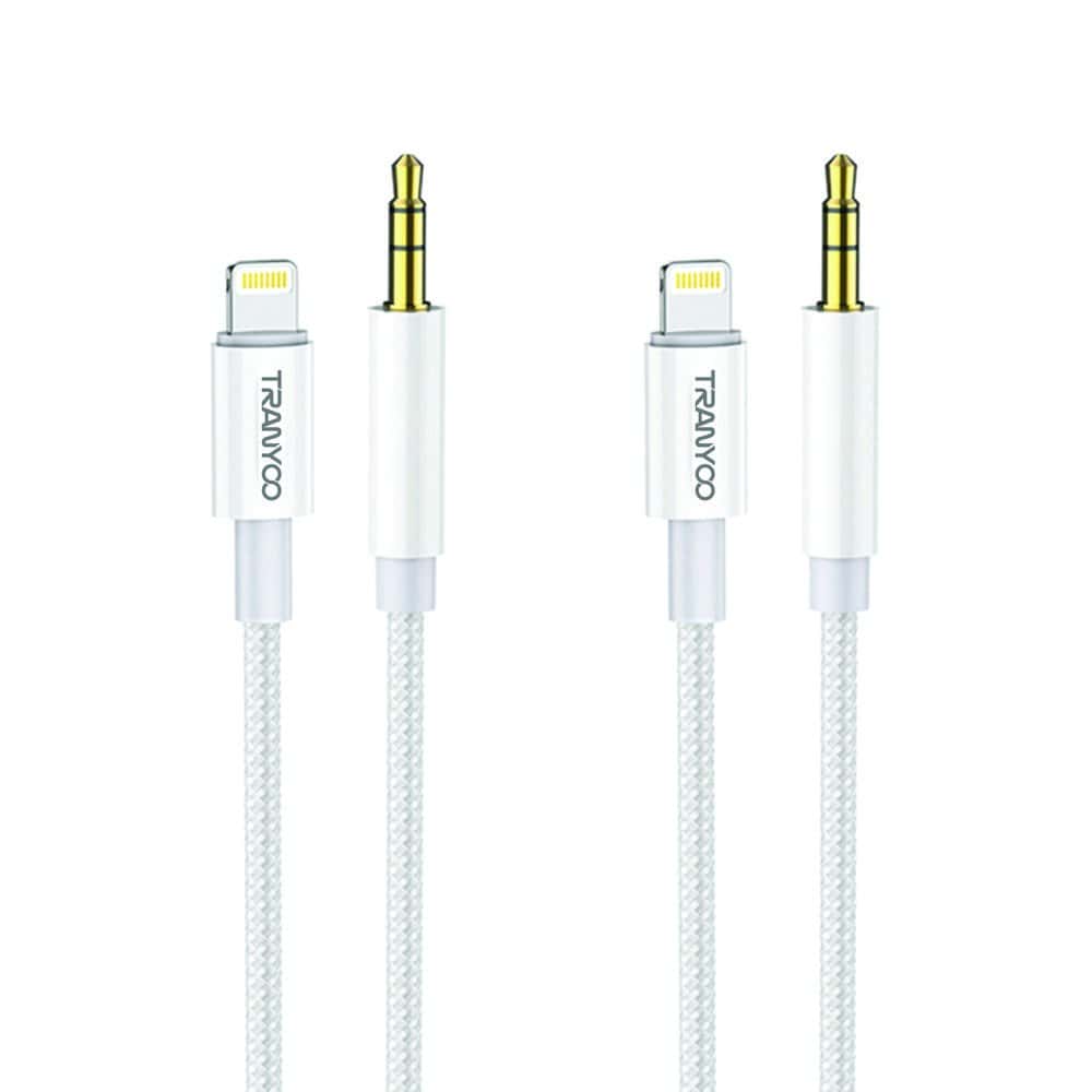 TRANYOO Lightning to 3.5mm Audio Aux Auxiliary Cable TRANYOO Lightning to 3.5mm Audio Aux Auxiliary Cable